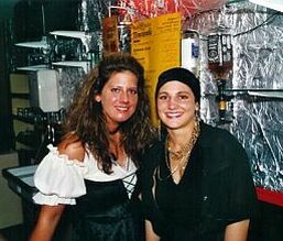 Unsere Bedienung in der Bar